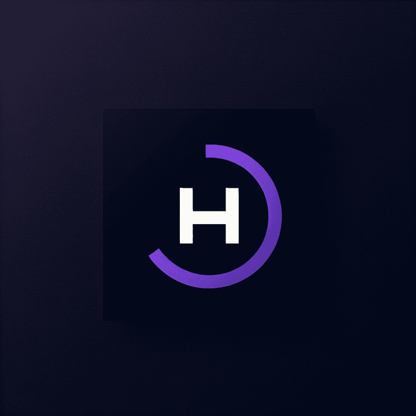 Main icon for Logo For A Media Company Called Hushpoint. Letter Mark.