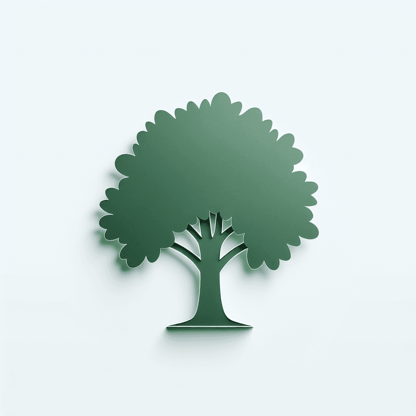 Main icon for Paper Cutout Large Oak Tree